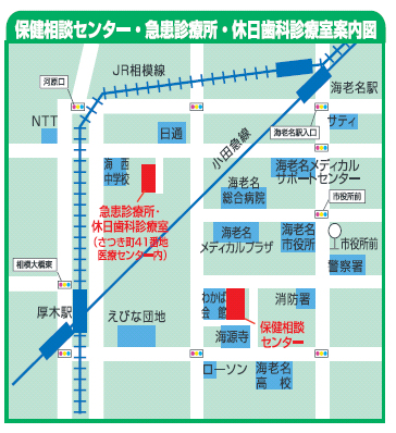 医療センター地図